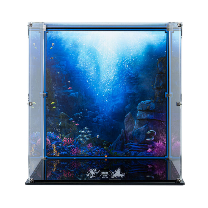 Display case for LEGO® Disney: The Little Mermaid Royal Clamshell (43225)