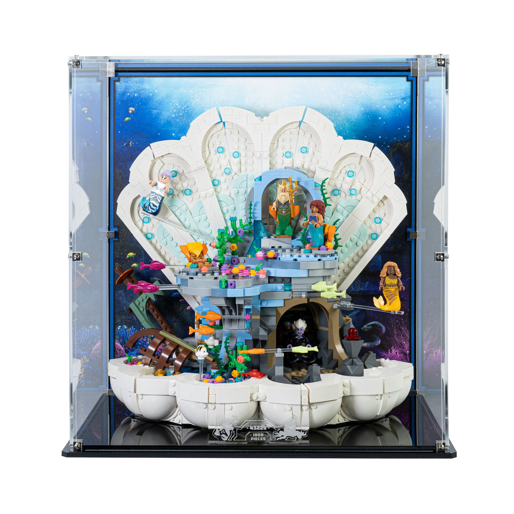 Display Case for LEGO Disney The Little Mermaid Royal Clamshell