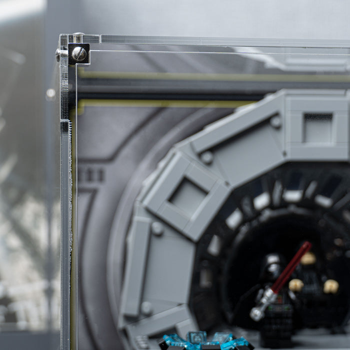 Display case for LEGO® Star Wars: Emperor's Throne Room™ Diorama (75352)