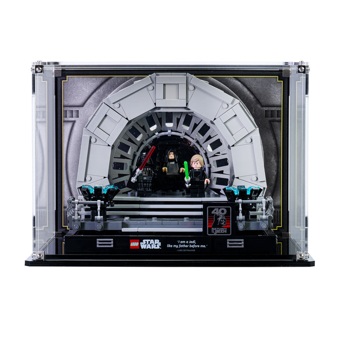 Display case for LEGO® Star Wars: Emperor's Throne Room™ Diorama (75352)