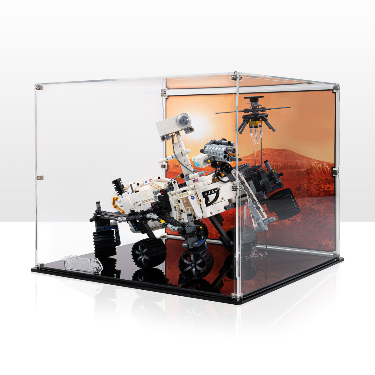 Vitrine en Acrylique pour Lego 42158 Persévérance Mars Rover Boîte