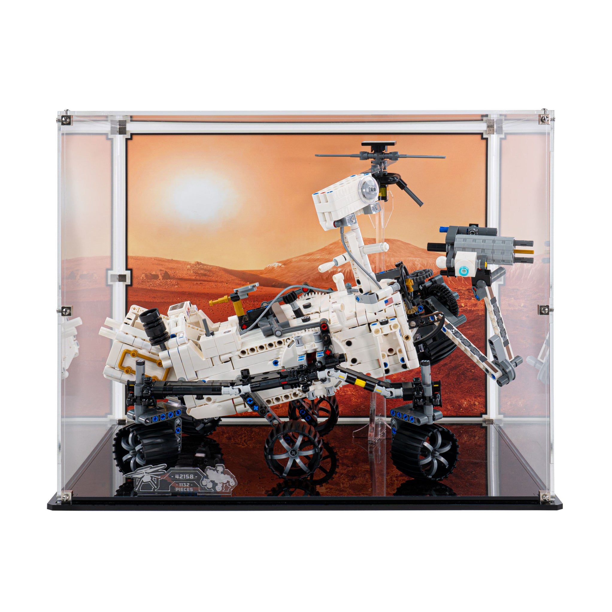 Display case for LEGO® Technic: NASA Mars Rover Perseverance (42158 ...