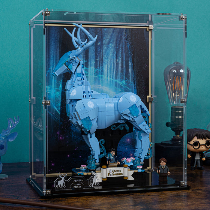 Display case for LEGO® Harry Potter Expecto Patronum (76414)