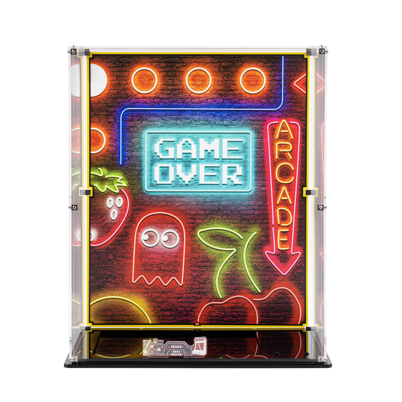 Display Case for LEGO PAC-MAN Arcade 10323 — Wicked Brick