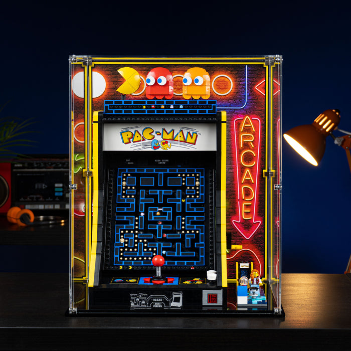 Clear Display case for LEGO® PAC-MAN Arcade (10323)