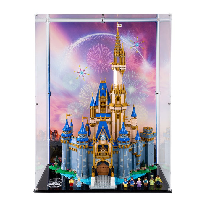 Display case for LEGO® Disney Castle (43222)