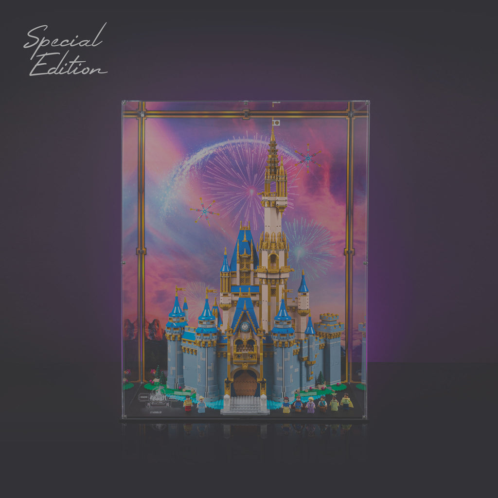 Display Case for LEGO Disney Castle 43222 — Wicked Brick