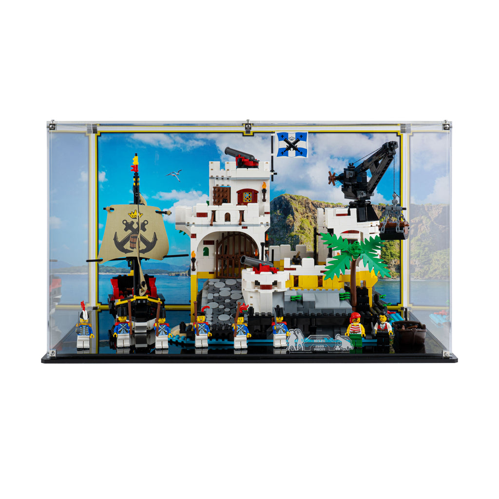Display Case for LEGO Icons Eldorado Fortress 10320 — Wicked Brick