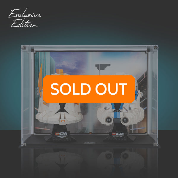 Limited Edition Display Case for LEGO® Star Wars Commander Cody