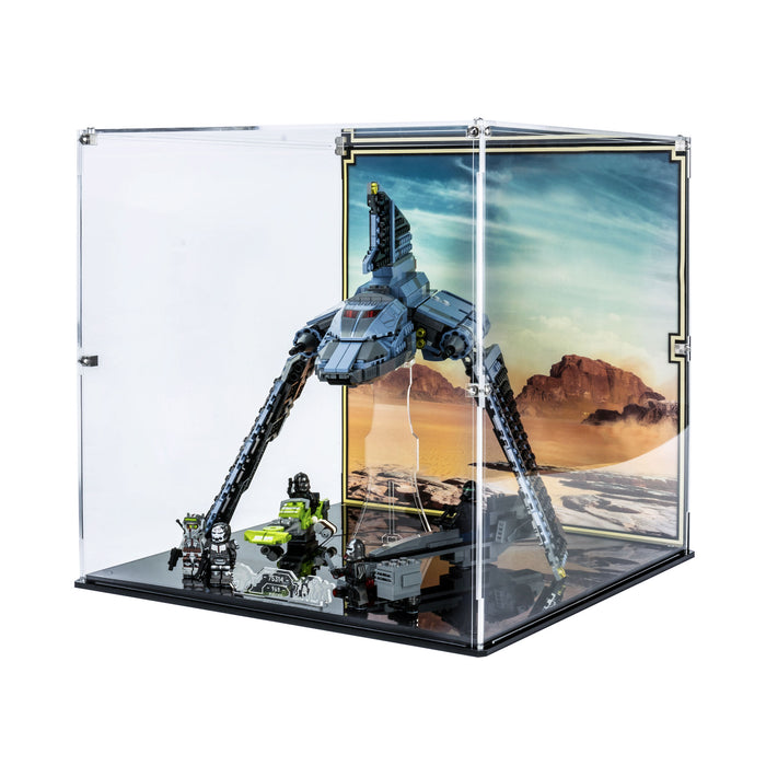 Display case for LEGO® Star Wars™ The Bad Batch™ Attack Shuttle (75314)