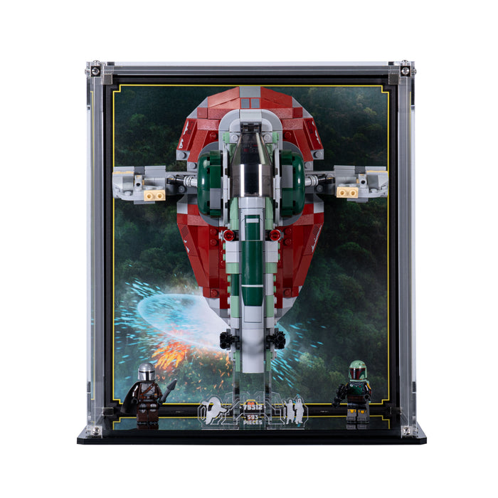 Display case for LEGO® Star Wars™: Boba Fett’s Starship™ (75312)