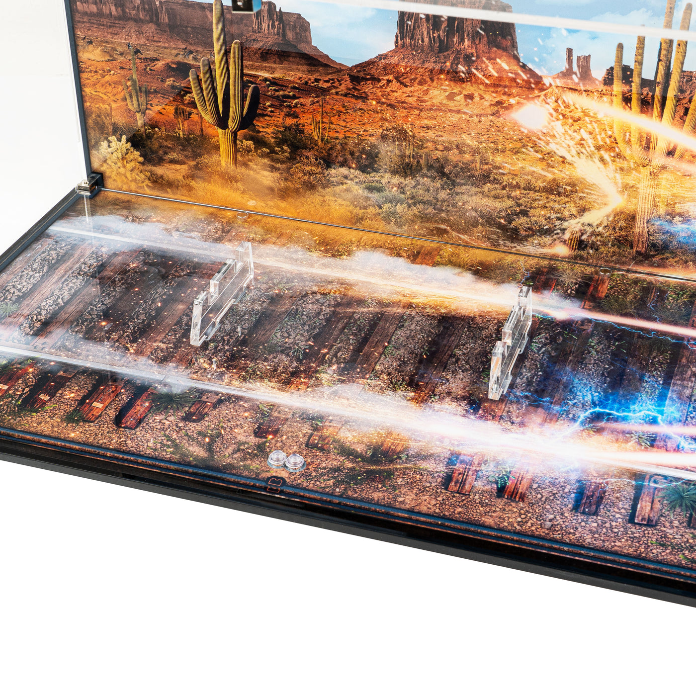 Display Case for LEGO Back to the Future Time Machine 10300 — Wicked Brick
