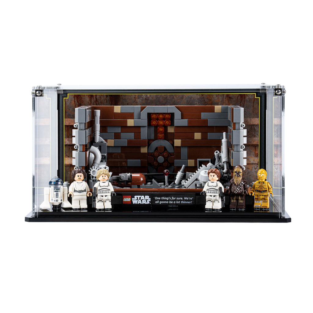Display Case for LEGO® Star Wars™ Death Star™ Trash Compactor