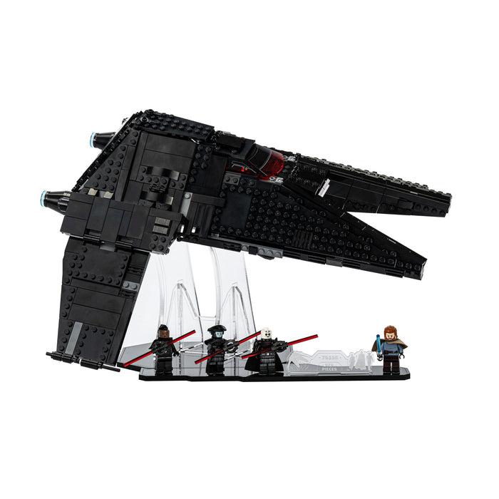 Display stand for LEGO® Star Wars™ Inquisitor Transport Scythe (75336)