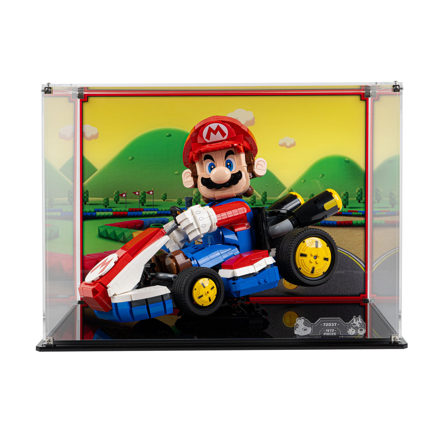 Display Case for LEGO® Mario Kart™ Mario & Standard Kart (72037 ...