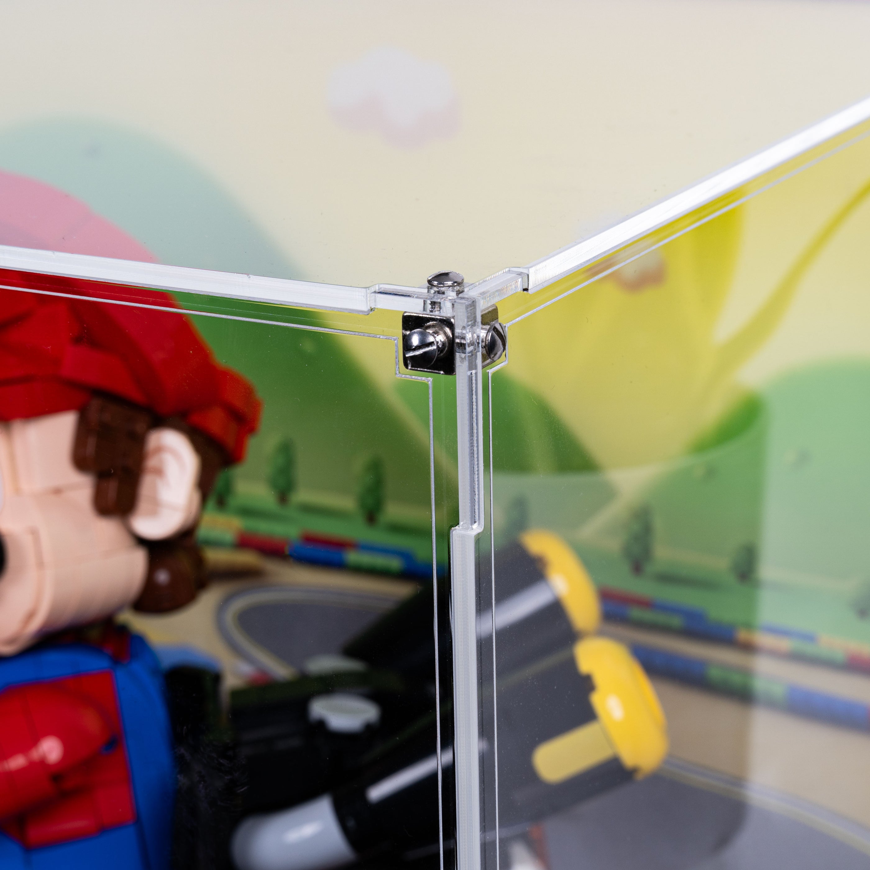 Display Case for LEGO Mario Kart Mario & Standard Kart 72037 — Wicked Brick