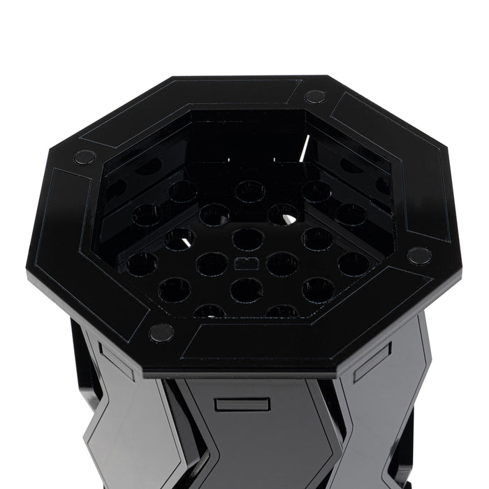 Large Black Display Vase for LEGO® Flowers