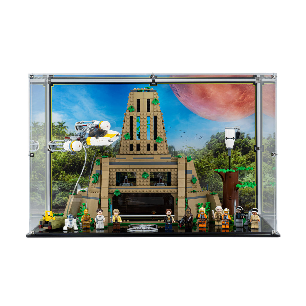Display Case for LEGO® Star Wars Yavin 4 Rebel Base (75365