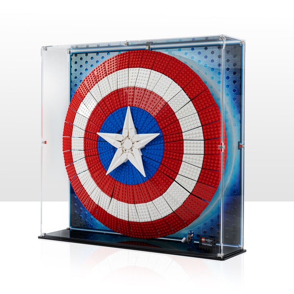 Display Case for LEGO Marvel Captain America's Shield 76262