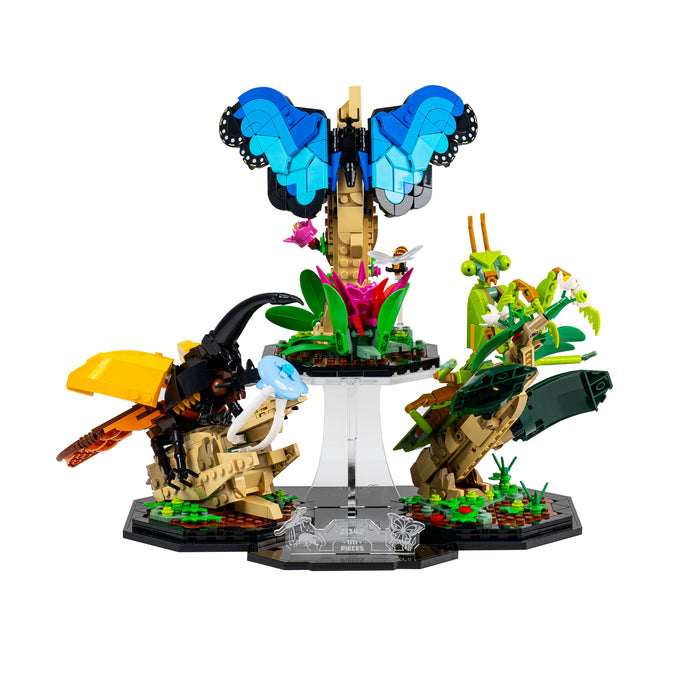 Display stand for LEGO® Ideas: The Insect Collection (21342)