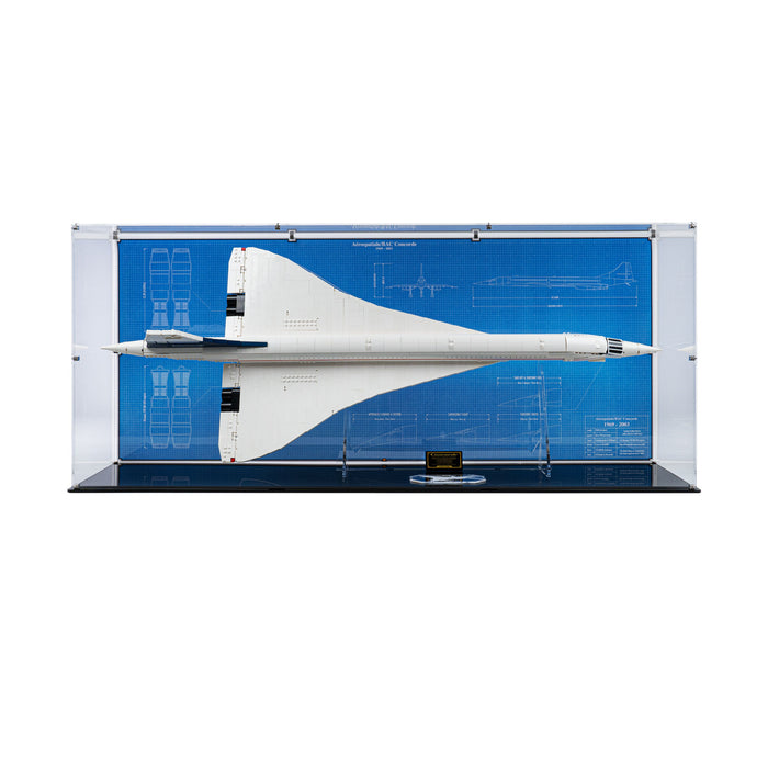 Display case for LEGO® Icons: Concorde (10318)