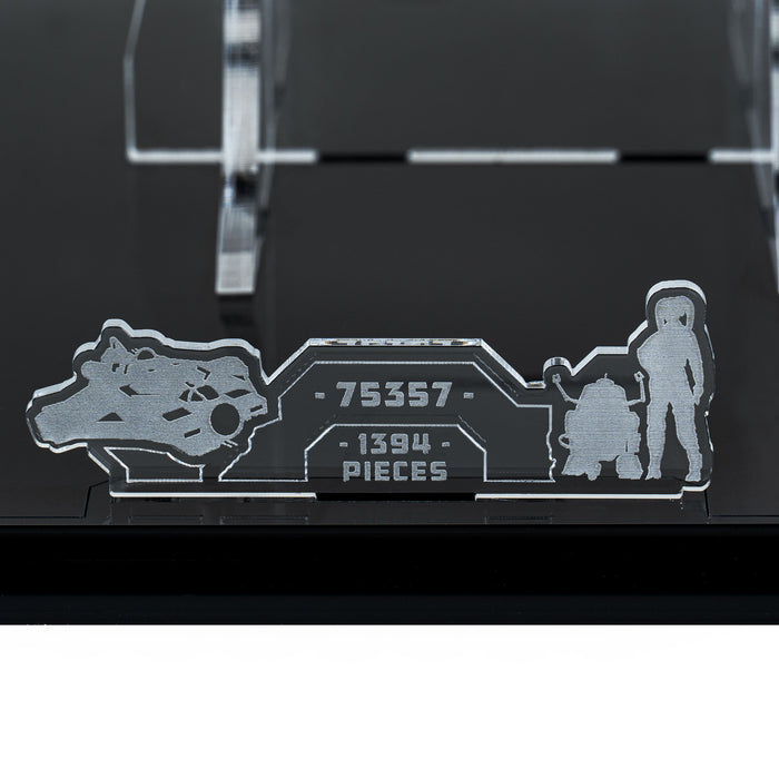 Display stand for LEGO® Star Wars Ghost & Phantom II (75357)