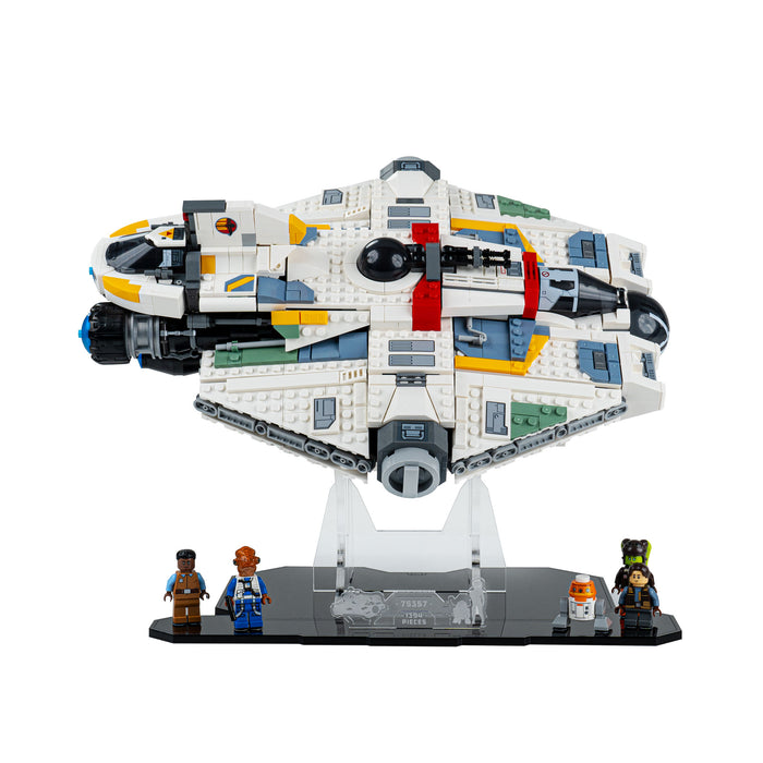 Display stand for LEGO® Star Wars Ghost & Phantom II (75357)