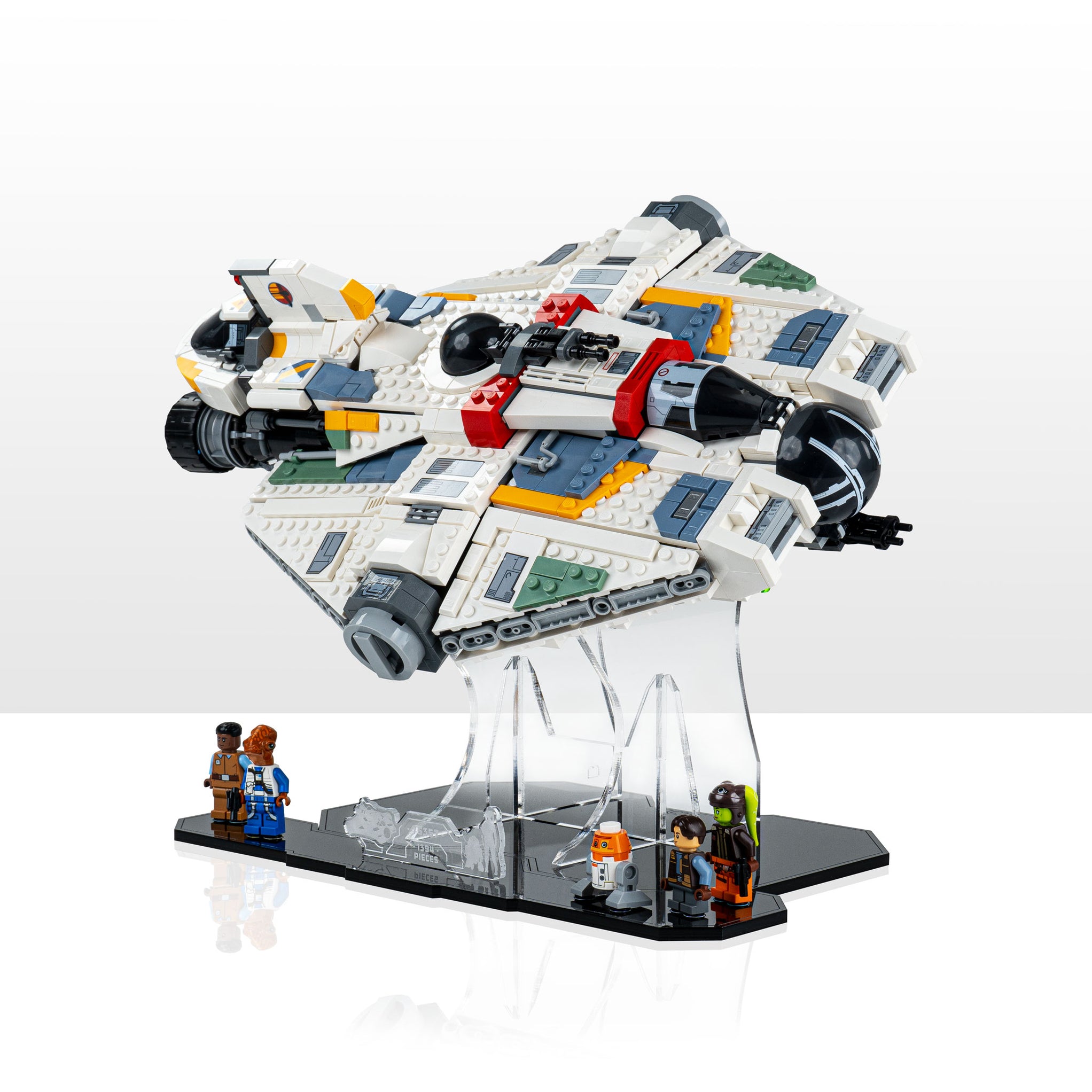 Display Stand for LEGO Star Wars Ghost & Phantom II 75357 — Wicked Brick