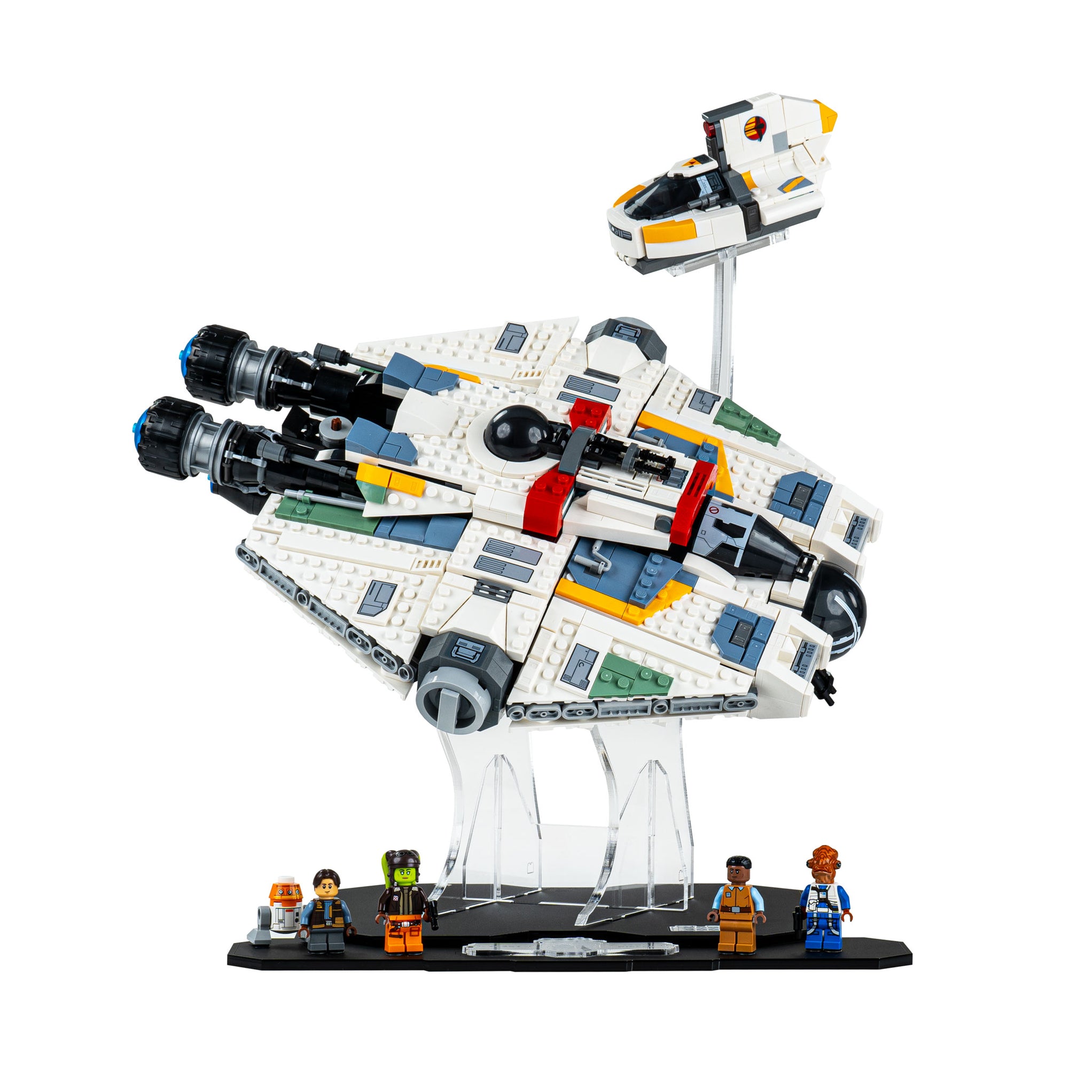 Display Stand for LEGO Star Wars Ghost & Phantom II 75357 — Wicked Brick