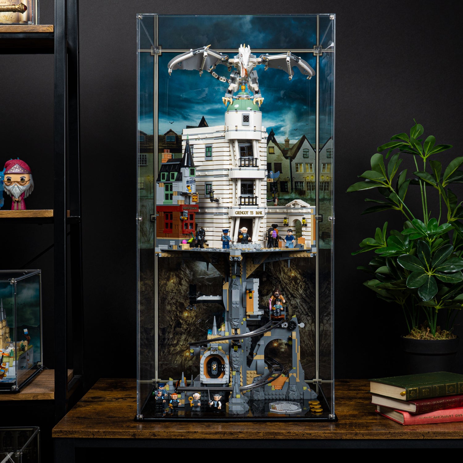 Display Case for LEGO® Harry Potter: Gringotts™ Wizarding Bank – Collectors' Edition (76417)
