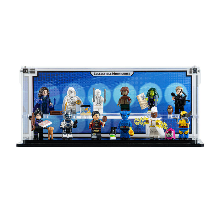 Display Case for LEGO® Marvel Studios Collectable Minifigure Series (71039)