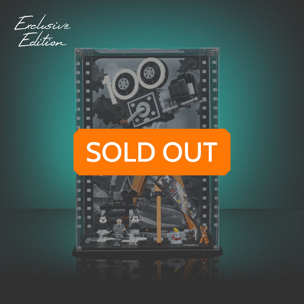 Limited Edition Display Case for LEGO® Walt Disney Tribute Camera