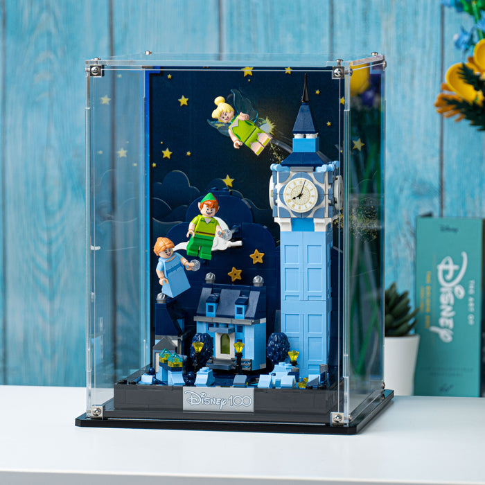 Display case for LEGO® Peter Pan & Wendy's Flight over London (43232)