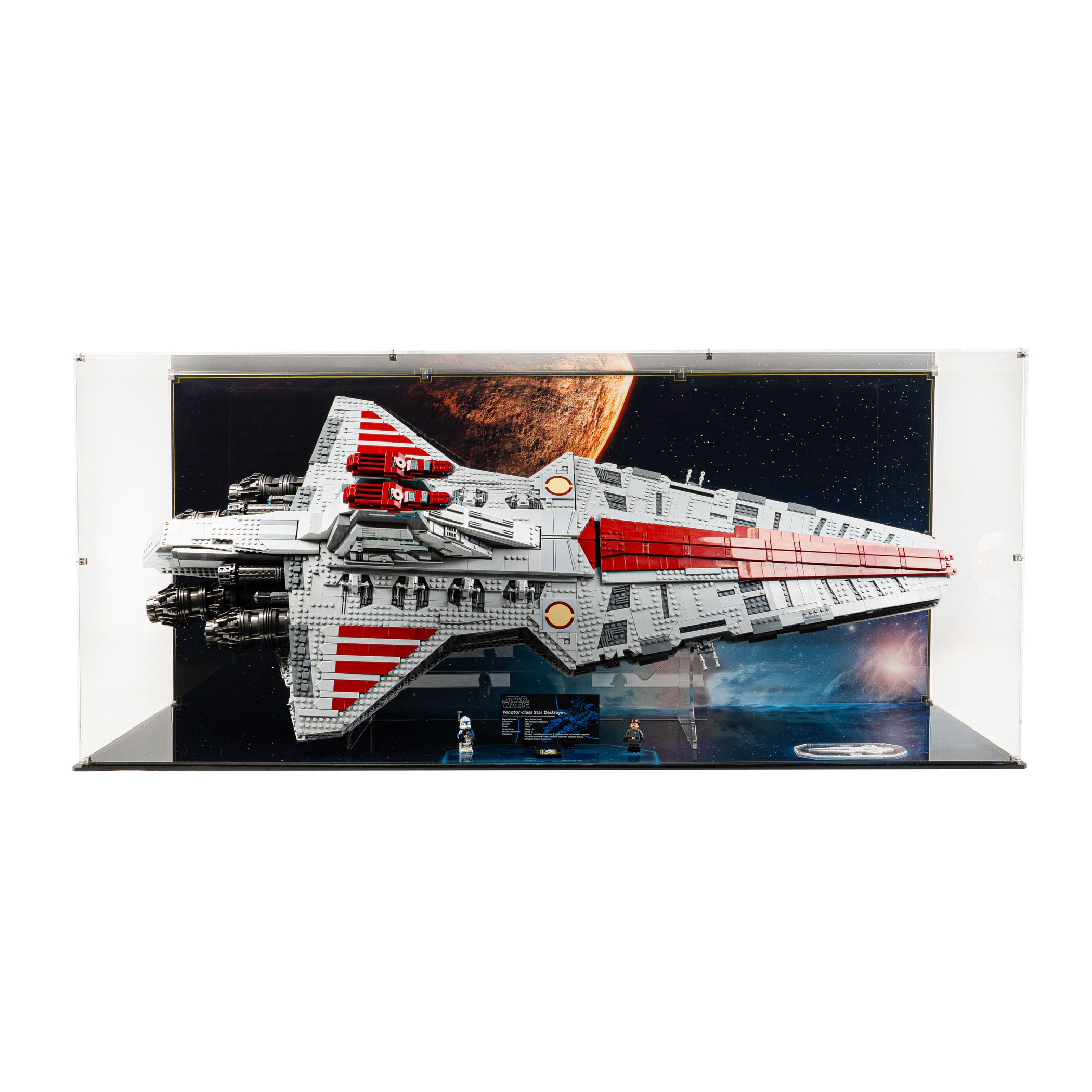 Display Case for LEGO Star Wars Republic Attack Cruiser 75367 — Wicked ...