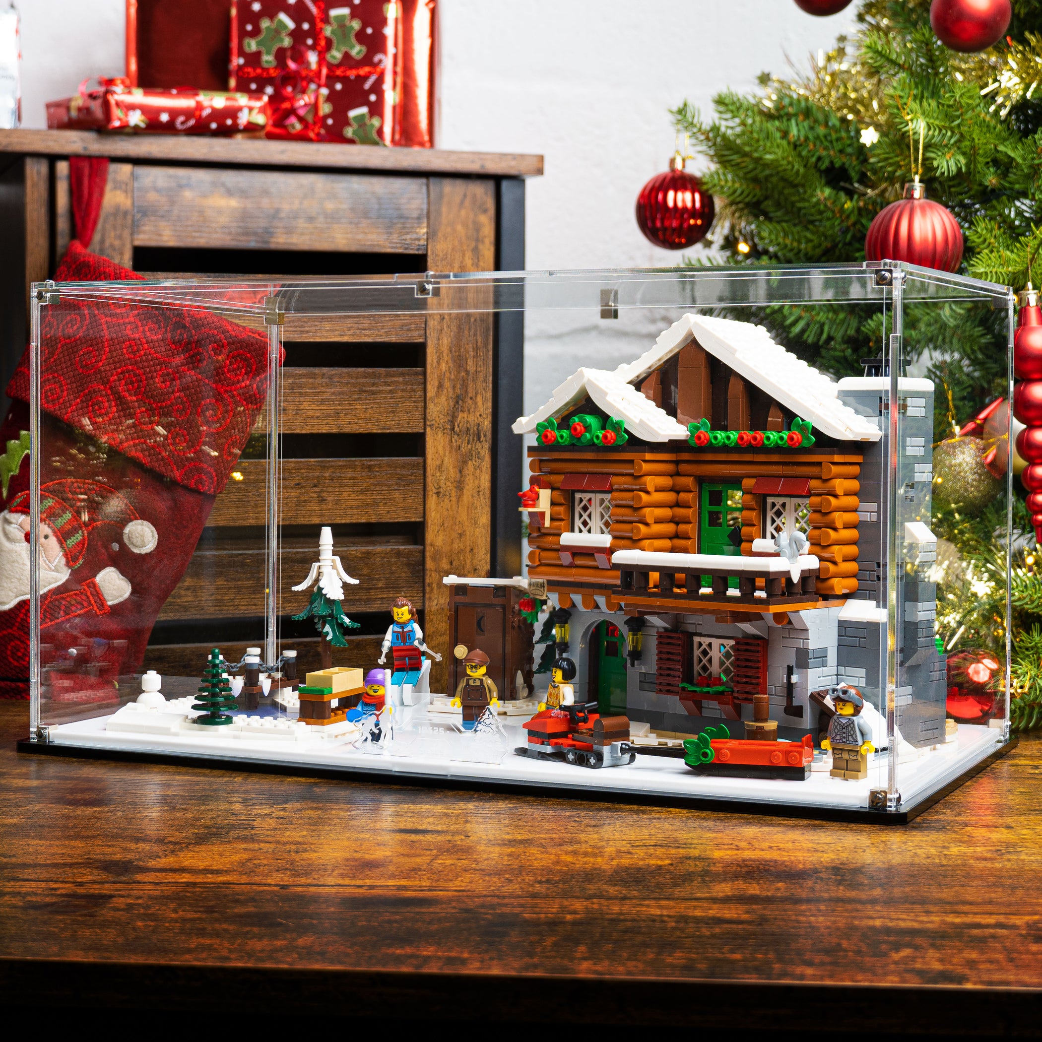 Clear Display case for LEGO® Alpine Lodge (10325) — Wicked Brick