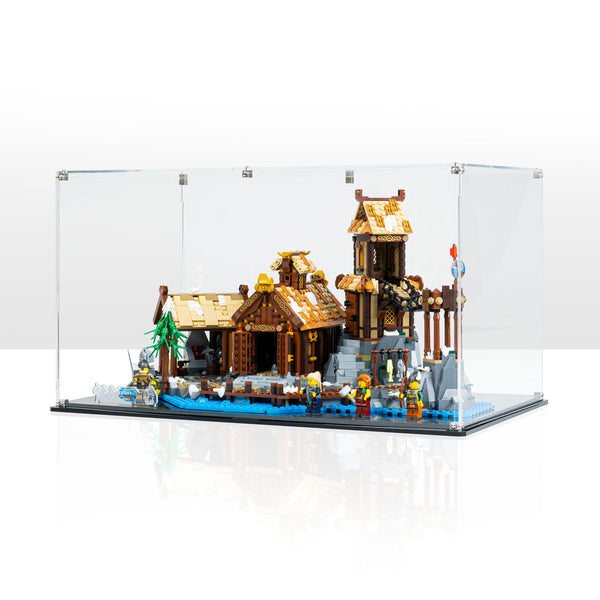 Clear Display Case for LEGO Ideas Viking Village 21343 — Wicked Brick