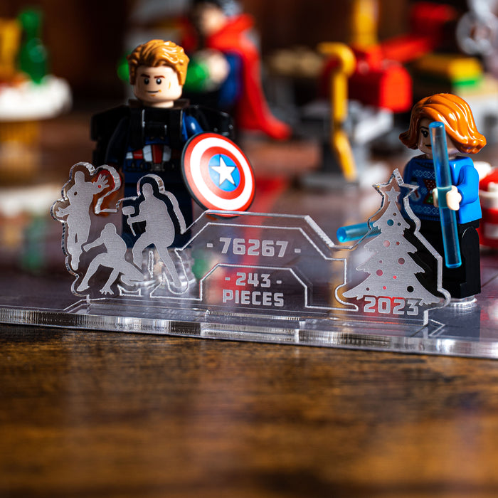 Display base for LEGO® Marvel Avengers Advent Calendar (76267)