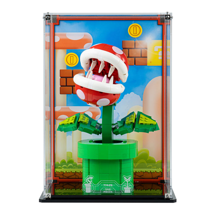 Display case for LEGO® Super Mario™ Piranha Plant (71426)