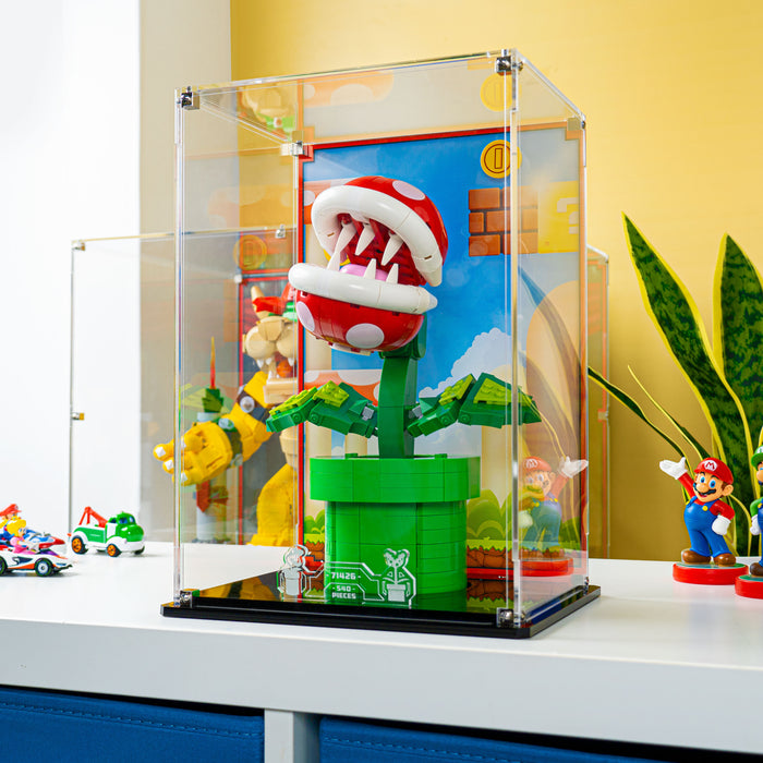 Display case for LEGO® Super Mario™ Piranha Plant (71426)