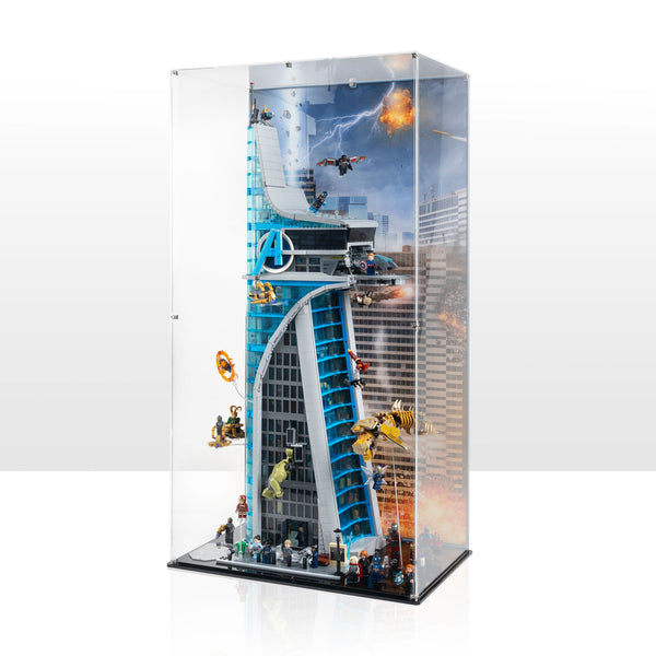 Display Case for LEGO Marvel Avengers Tower 76269 — Wicked Brick