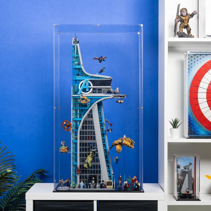 Clear Display case for LEGO® Marvel: Avengers Tower (76269)