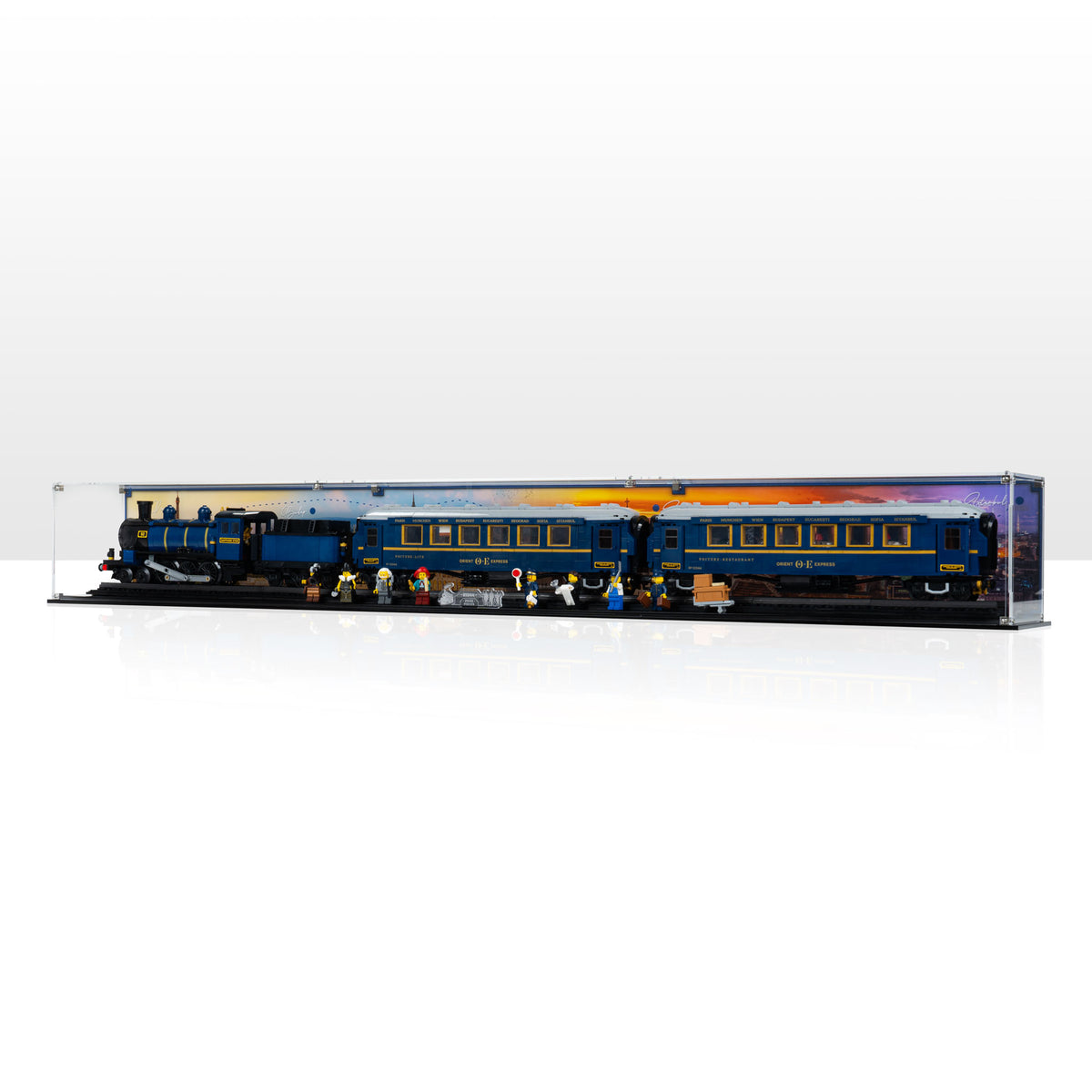 Display Case for LEGO Ideas The Orient Express Train 21344