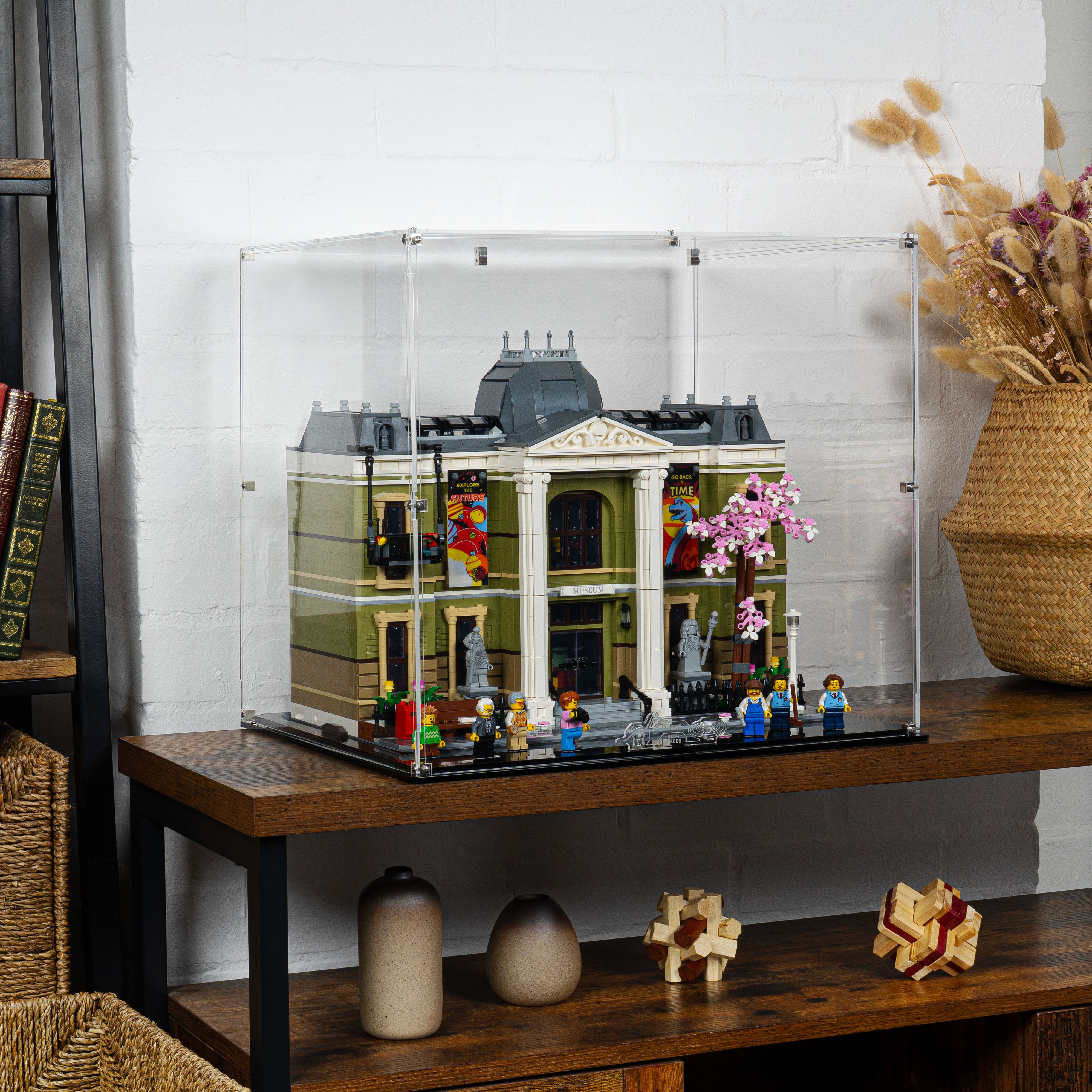 Clear Display Case for LEGO Icons Natural History Museum 10326 — Wicked ...