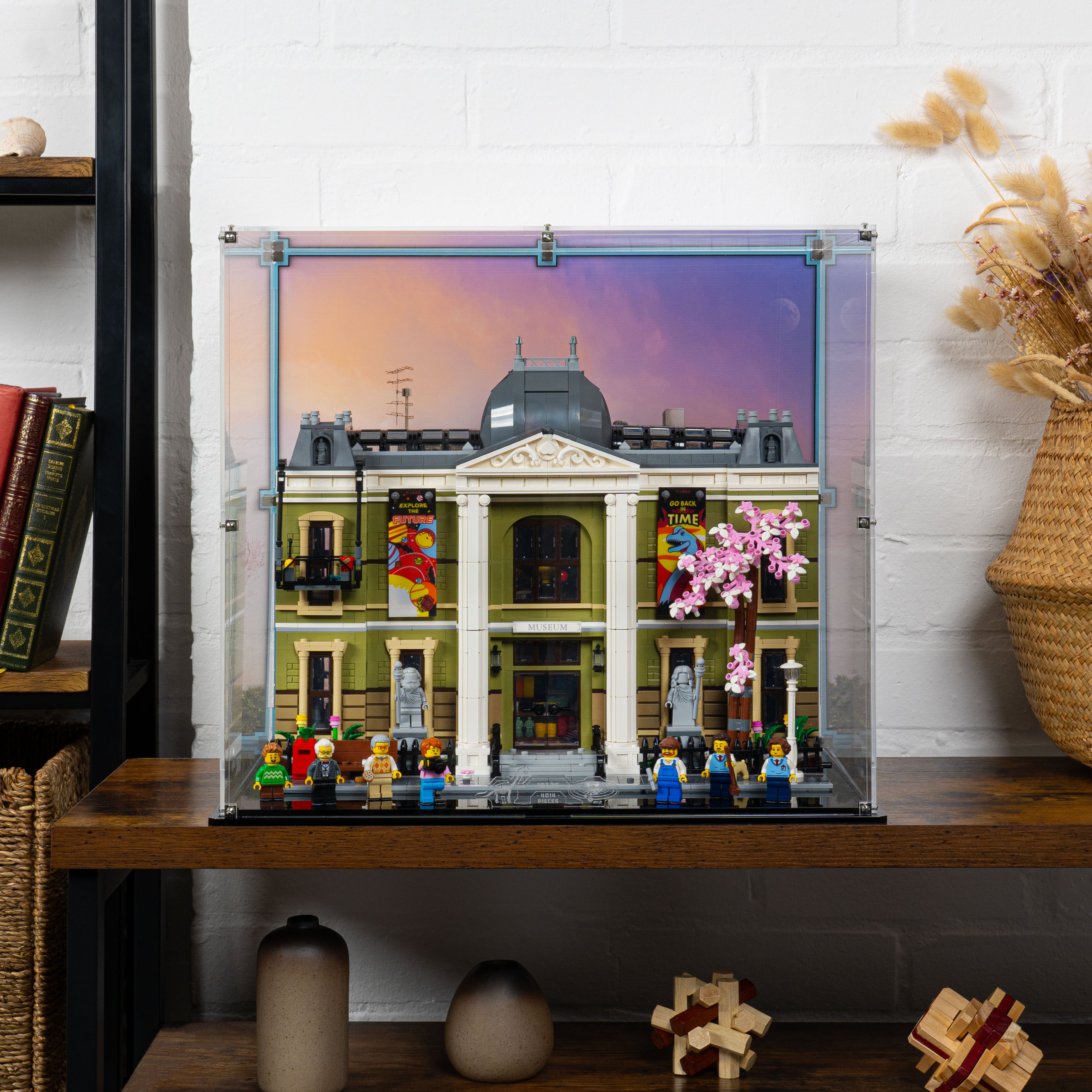 Clear Display Case for LEGO Icons Natural History Museum 10326 — Wicked ...
