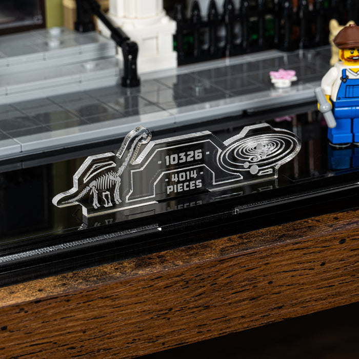 Display case for LEGO® Icons: Natural History Museum (10326)