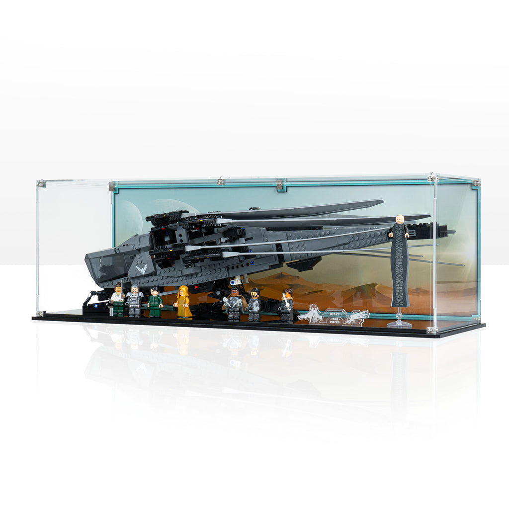 Display Case for LEGO® Icons Dune Atreides Royal Ornithopter