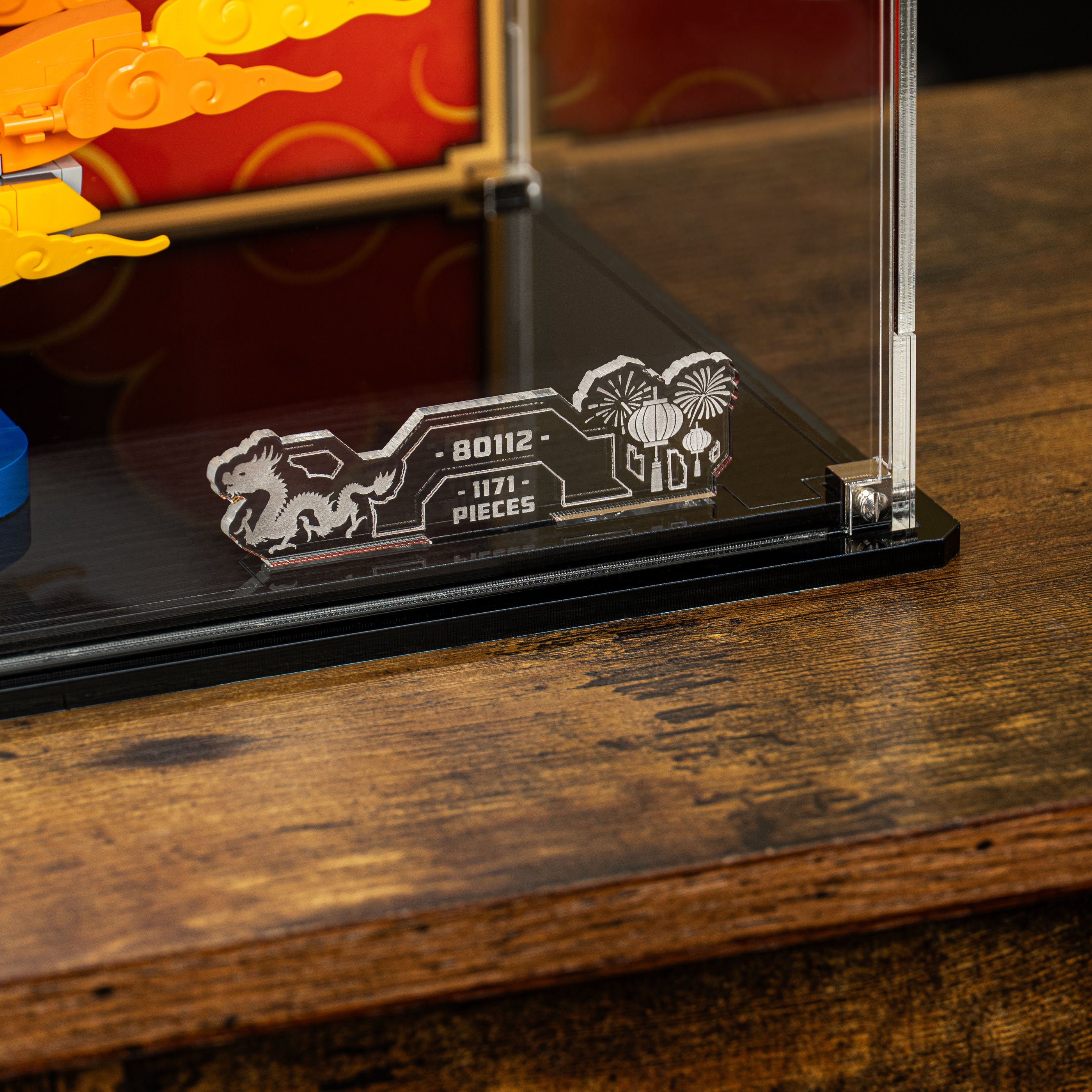 Display Case for LEGO Spring Festival Auspicious Dragon 80112 — Wicked ...