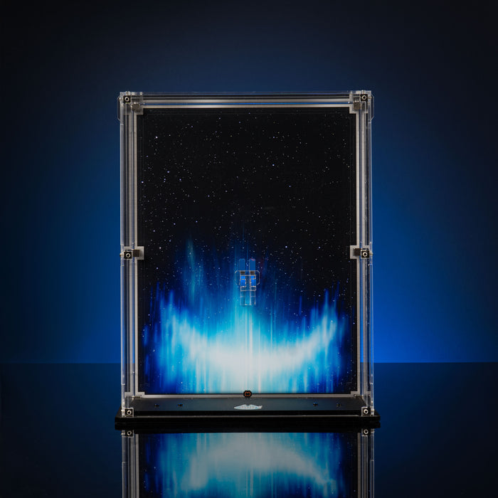 Limited Edition Vertical Display Case with stand for LEGO® Star Wars™ Midi Scale Millennium Falcon™ (75375)