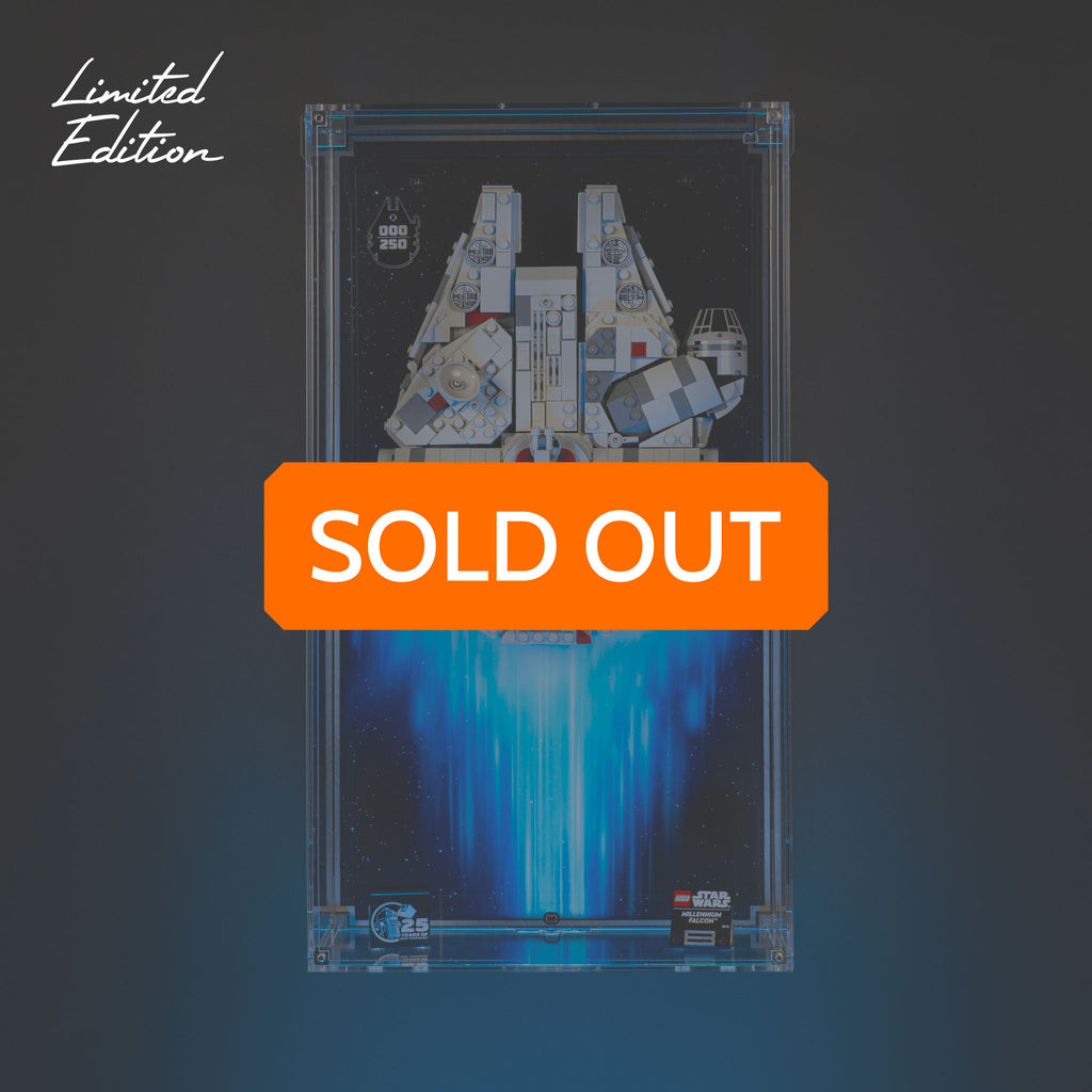 Limited Edition Wall Mounted Display Case for LEGO® Star Wars
