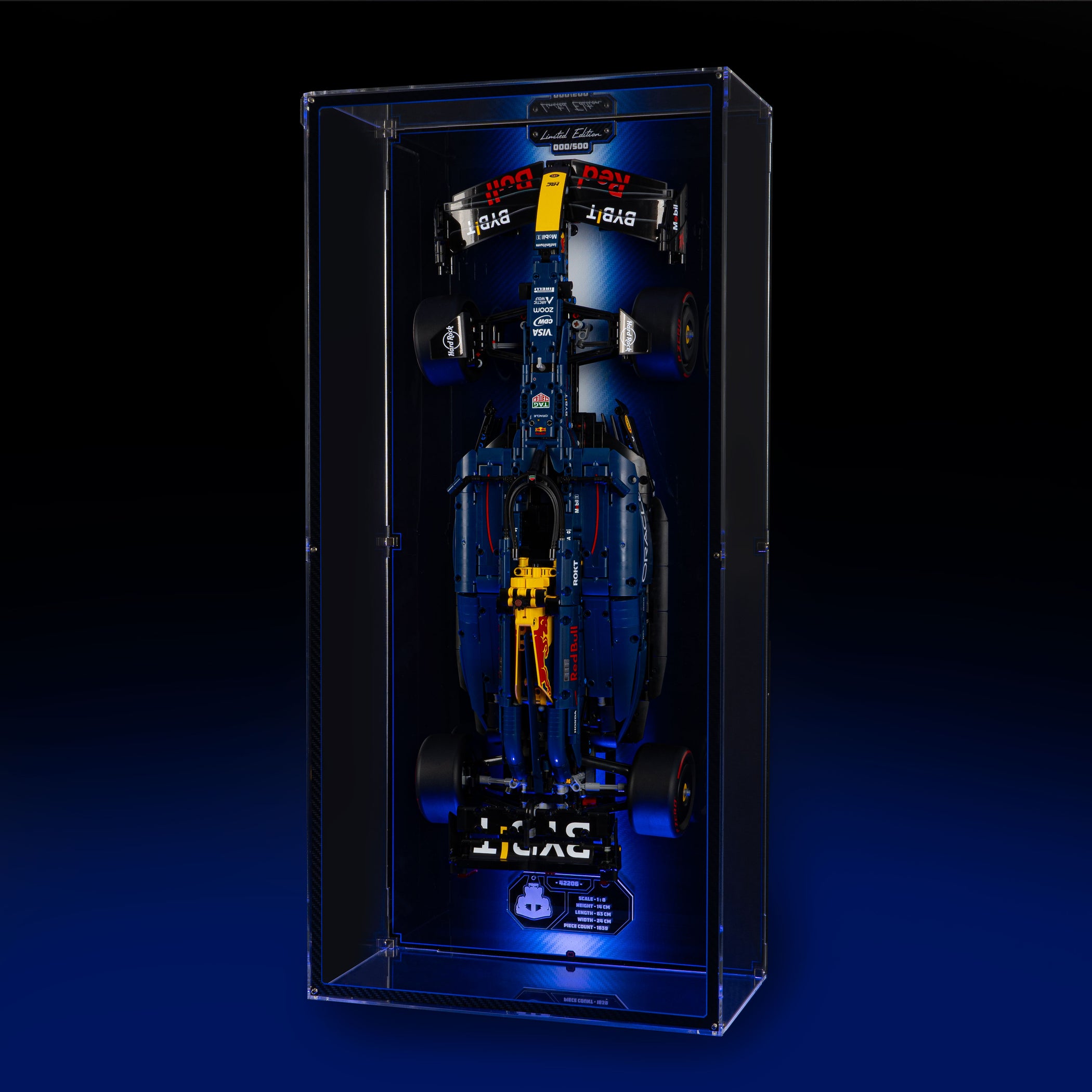 Limited Edition Wall Mounted Display Case for LEGO® Technic Oracle Red ...